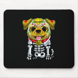Hondenliefhebbers Funny Halloween met bulldog Sk Muismat