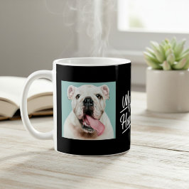 Hondenliefhebbers gepersonaliseerde foto koffiemok