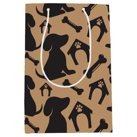 Hondenliefhebbers; gezelschapsdieren; honden; pote medium cadeauzakje (Voorkant)