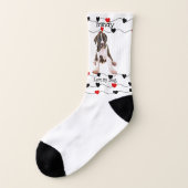 Hondenliefhebbers Gifts - Fun Boxer Dog Sokken (Links - buitenkant)