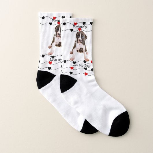 Hondenliefhebbers Gifts - Fun Boxer Dog Sokken (Paar)