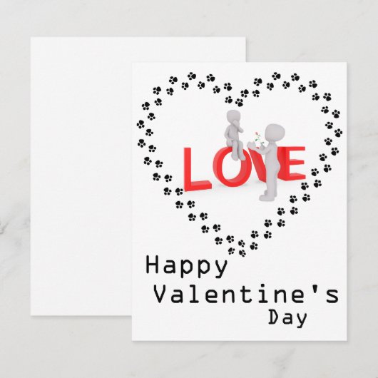 Hondenliefhebbers Kaart (Voorkant / Achterkant)