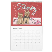 Hondenliefhebbers Kalender 2026 | Handgetekende Il (Feb 2027)