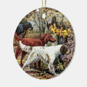  Hondenliefhebbers Keramisch Ornament (Links)