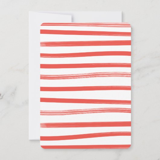 Hondenliefhebbers kerstbomen uitnodiging (Achterkant)