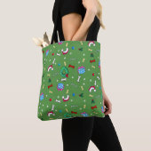 Hondenliefhebbers kerstTas Tote Bag (Dichtbij)