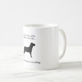 Hondenliefhebbers Koffie Mok met mooie quote (Voorkant rechts)
