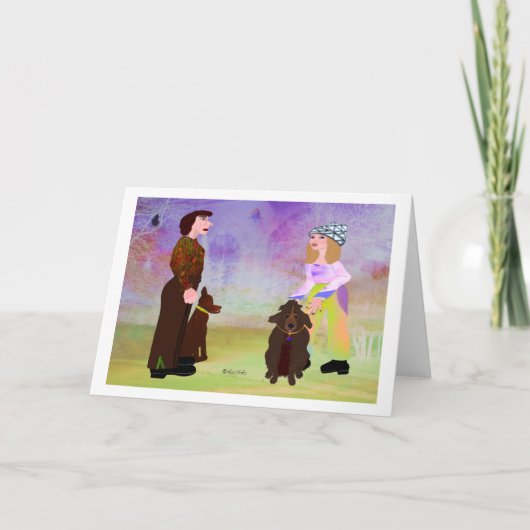 Hondenliefhebbers LeeMarie's Creative Design Kaart (Voorkant)