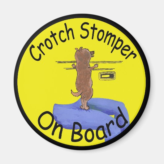 hondenliefhebbers magneet (Voorkant)