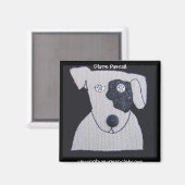 Hondenliefhebbers Magnet (Voorkant / Achterkant)