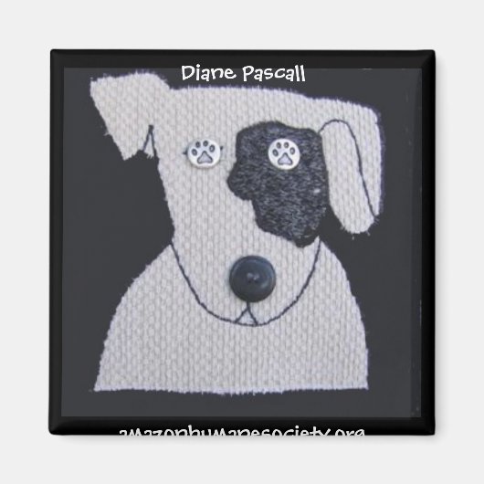 Hondenliefhebbers Magnet (Voorkant)