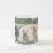 Hondenliefhebbers Matglas Koffiemok (Voorkant links)