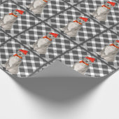 Hondenliefhebbers met kerstmis en Pitbull Cadeaupapier (Hoek)