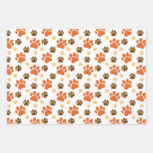 Hondenliefhebbers patroon inpakpapier vel (Voorkant)