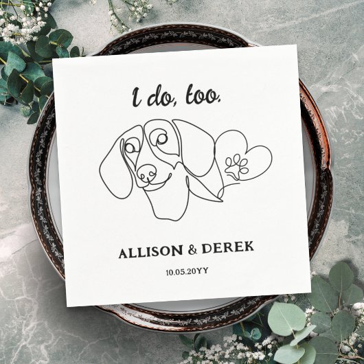 Hondenliefhebbers Pet Weddenschap Servet