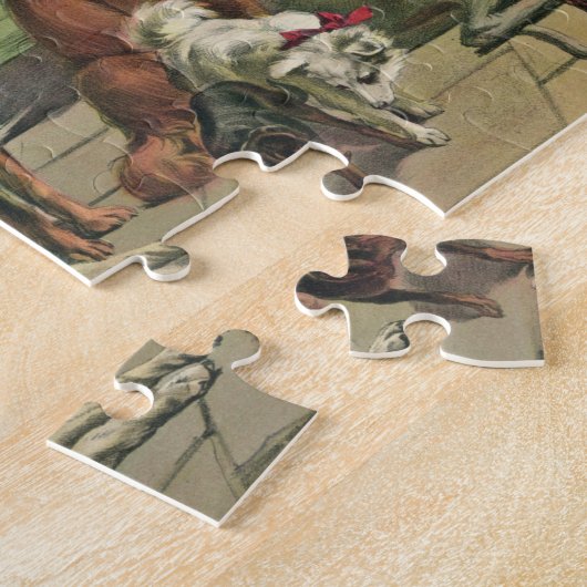 hondenliefhebbers Puzzle Legpuzzel (Zijkant)