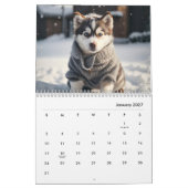 Hondenliefhebbers Schattigee Puppy Kalender (Jan 2027)