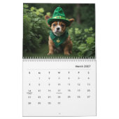 Hondenliefhebbers Schattigee Puppy Kalender (Mar 2027)