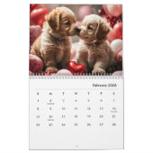 Hondenliefhebbers Schattigee Puppy Kalender (Feb 2026)