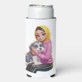 Hondenliefhebbers Seltzer Blikjeskoeler (Seltzer Achterkant)