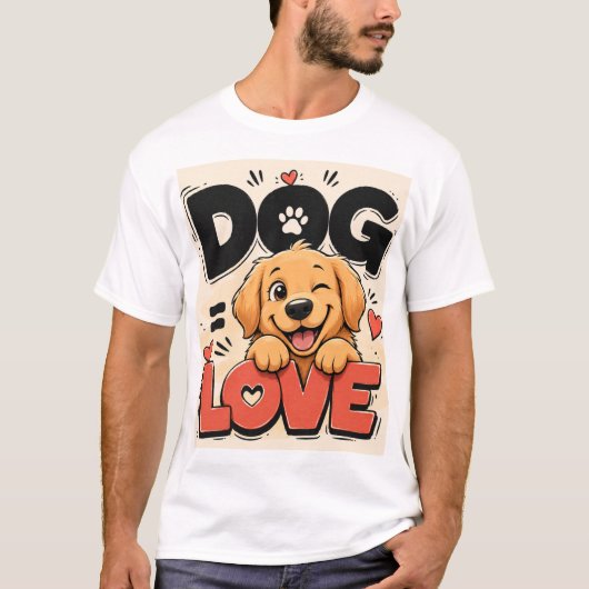 Hondenliefhebbers T-shirt (Voorkant)