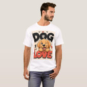 Hondenliefhebbers T-shirt (Voorkant volledig)