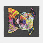 Hondenliefhebbers v01 fleece deken (Voorkant (Horizontaal))