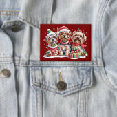 Hondenliefhebbers van de Christmas Yorkshire Terri Button (Insitu)