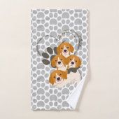 Hondenliefhebbers van Kooikerhondje Bad Handdoek (Handdoek)