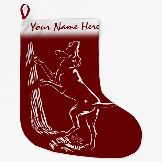 Hondenliefhebbers voor kerststallen van de hond Do Grote Kerstsok (Voorkant)