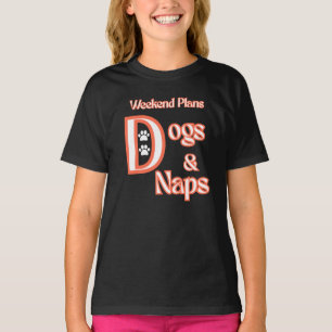 HONDENLIEFHEBBERS WEEKEND PLANNEN HONDEN & DUTJES T-SHIRT