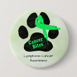Hondenlymfoom Button van kankerbewustzijn