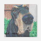 hondenmagneet magneet (Voorkant)