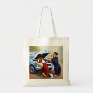 Hondenmechanica Tote Bag