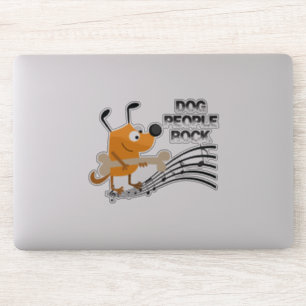 Hondenmensen Rock Vinyl Sticker