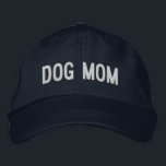 Hondenmoeder | Cool Dog Lady Geborduurde Pet<br><div class="desc">Je houdt van hen en zorgt voor hen als kinderen, en zij geven je onvoorwaardelijke liefde in ruil daarvoor. Je bent een hondenmoeder en het is het beste wat je ooit is overkomen! Een geweldige honkbal pet voor de moeder die kinder hebben vier meter. Dit coole geborduurde pet is een...</div>