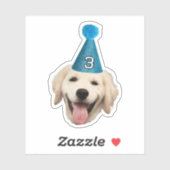 Hondenmoeder Gezicht Stickers, Aangepast Gezicht V Sticker (Vel)