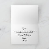 Hondenmoeder Grappig Gelukkige Verjaardag Schattig Kaart (Binnen)