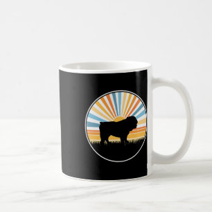 - Hondenmoeder Hondenpapa Retro Zonsondergang Huis Koffiemok