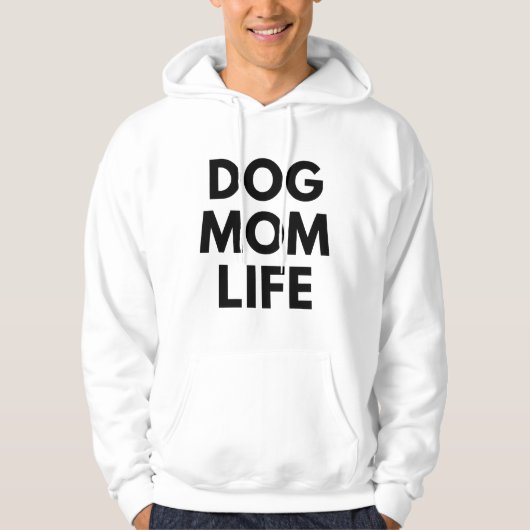 HONDENMOEDER LEVEN HOODIE (Voorkant)