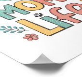 Hondenmoeder Leven - Poespositief Perfecte Collect Poster (Hoek)