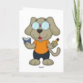 Hondennerd Boekenbril Kaart (Achterkant)