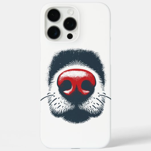 HONDENNEUS CLOSE-UP Case-Mate iPhone CASE (Achterkant)