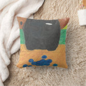 Hondenneus en bosbessenkussen kussen (Deken)