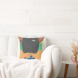 Hondenneus en bosbessenkussen kussen