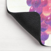 Hondenneus en druif muismat (Hoek)