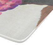 Hondenneus en druif snijplank (Hoek)