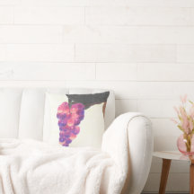 Hondenneus en druivenkussen