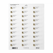 Hondennnaam Duitse Herdershond Label (Full Sheet)