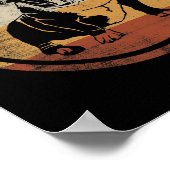  hondenontwerp Engelse bulldog Poster (Hoek)